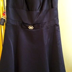 Party dress navy new. Size 12 but fits like a 10.